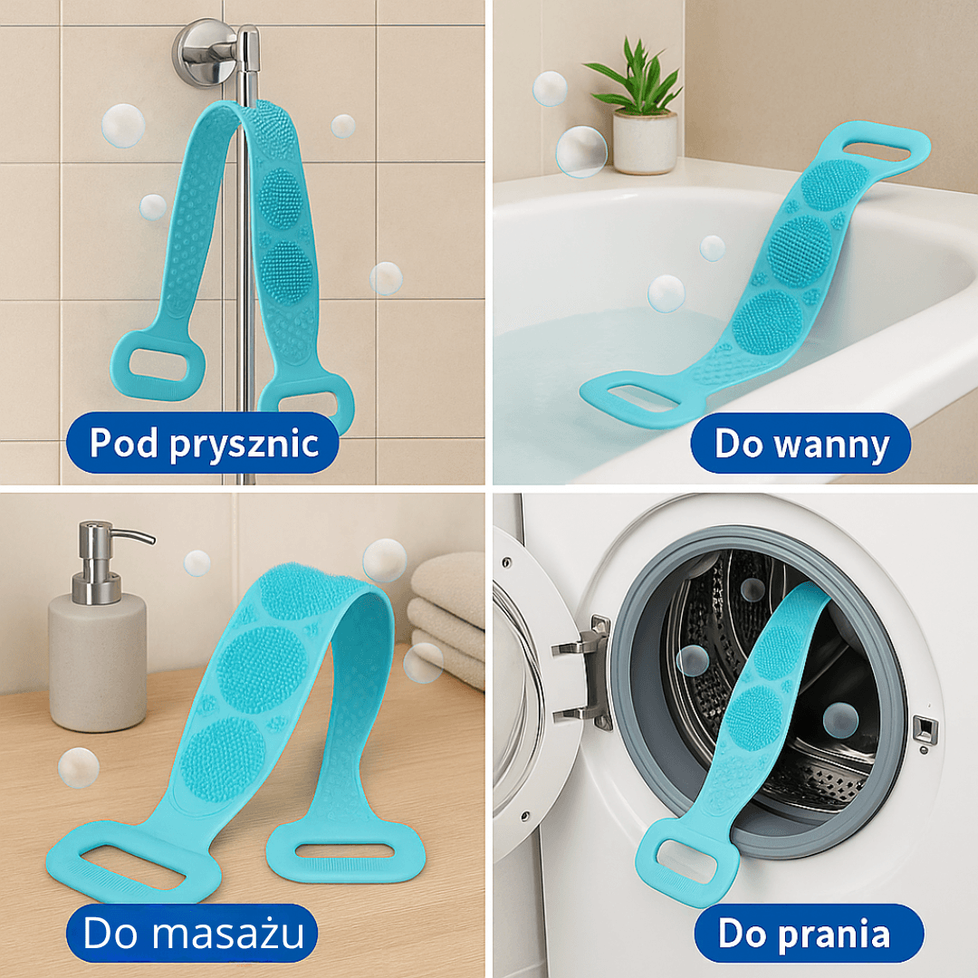SensiMyjka™ – silikonowa myjka dla komfortu i samodzielności